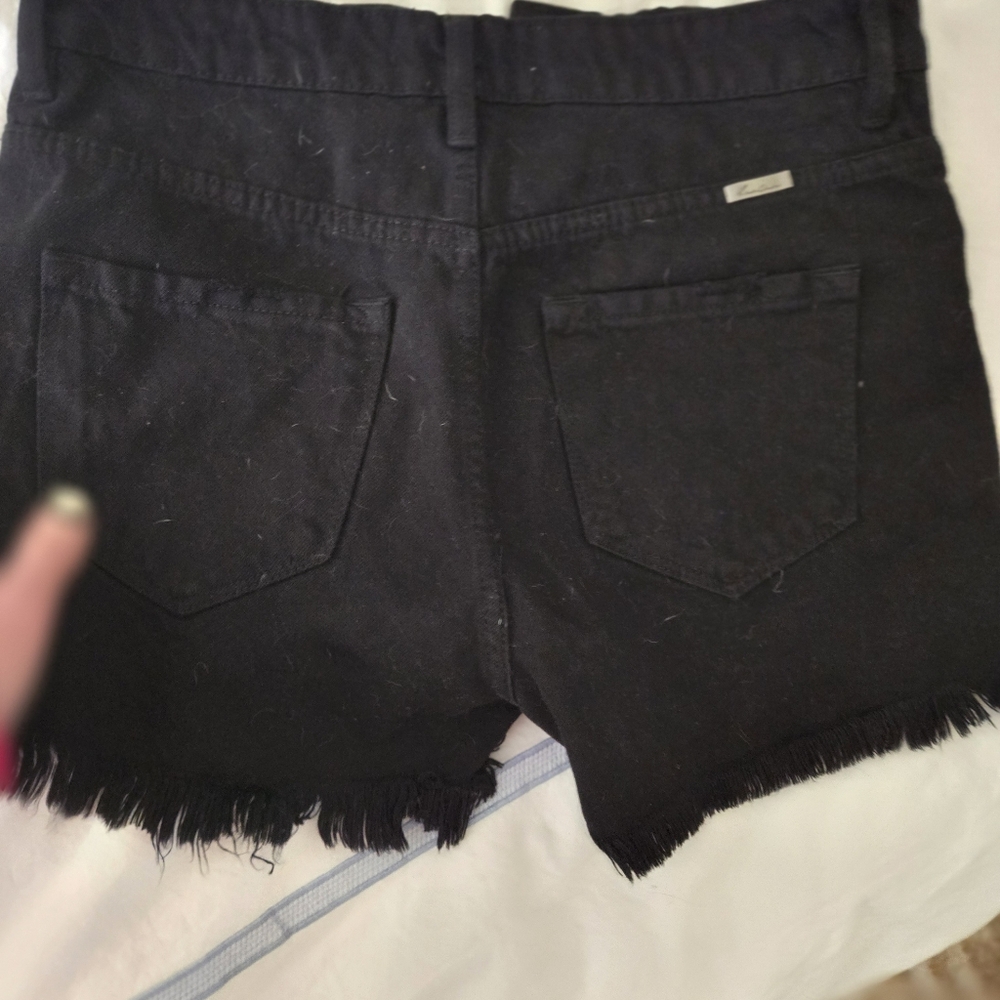 KanCan Women's Dark Jean Shorts - Picture 5 of 5
